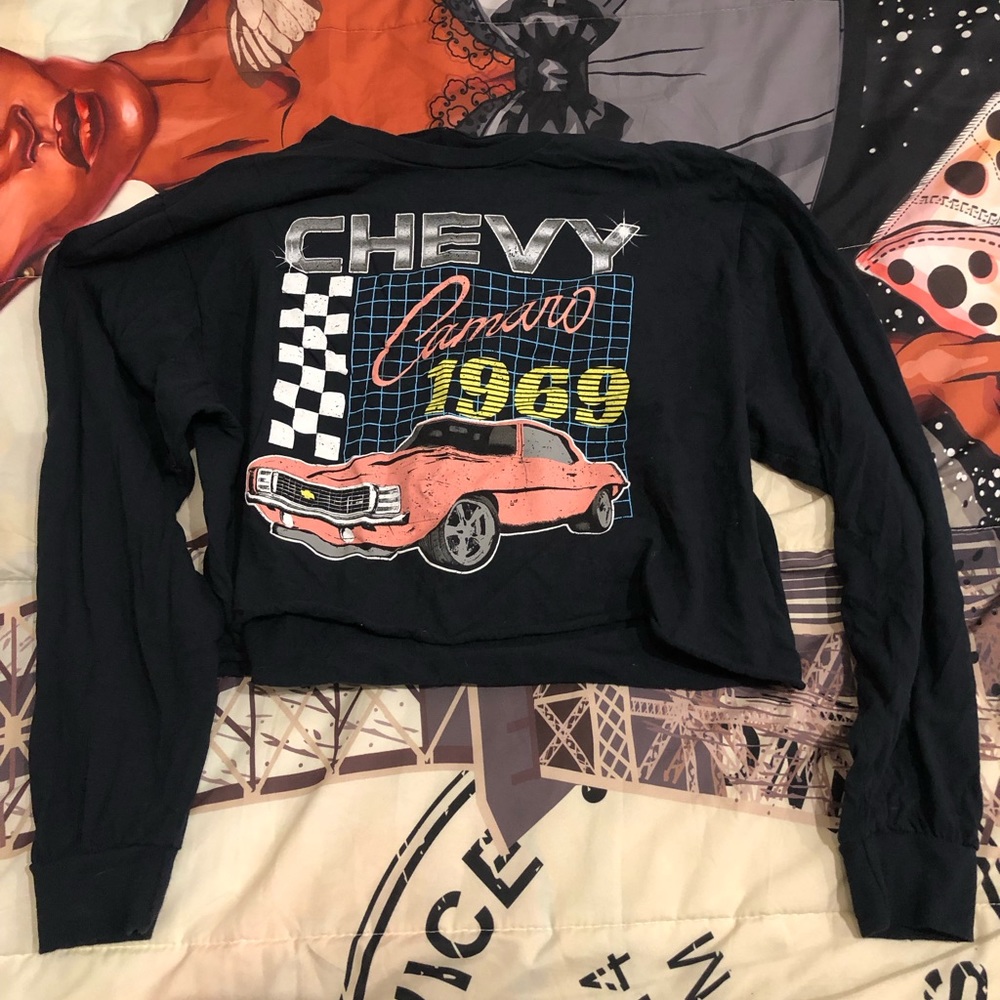Crop top long sleeve